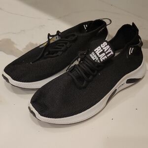 Black and White Athletic Sneakers